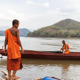 Azië-Laos-monik