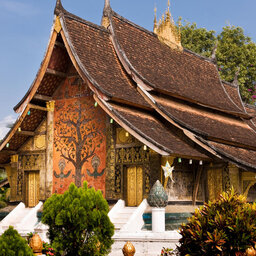 Azië-Laos-tempel