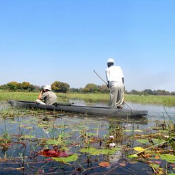 Botswana-Roeiboot