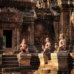 Cambodja-Siem Reap-Banteay Srei tempel