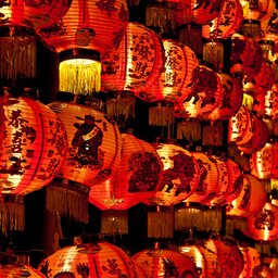 China-algemeen-Chinese lantaarns