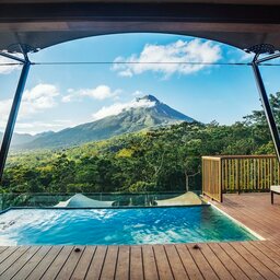 Costa-Rica-La-Fortuna-&-de-Arenal-vulkaan-Nayara-Tented-Camp-uitzicht