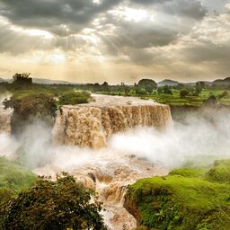 Ethiopië-Bahir Dar-Blue Nile Falls