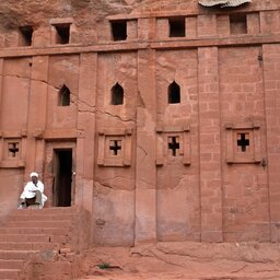 Ethiopië-Simien gebergte-Lalibela rotskerken