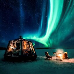 Finland-Lapland-Ivalo-Wilderness-Hotel-Nangu-lake-inari-aurora-hut-noorderlicht