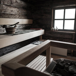 Finland-Lapland-Yllas-L7-Luxury-Lodge-sauna