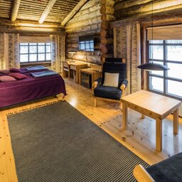 Finland-Lapland-Yllas-L7-Luxury-Lodge-slaapkamer
