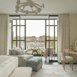 Frankrijk-Hotel-Parijs-Cheval Blanc Paris-Suite Seine