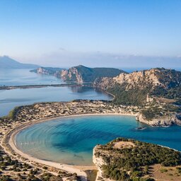Griekenland-streek-Peloponnesos-luchtfoto