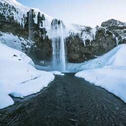 IJsland-winter-Seljalandsfoss