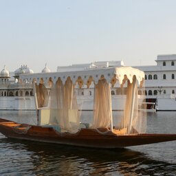 India-Rajasthan-Udaipur witte paleis