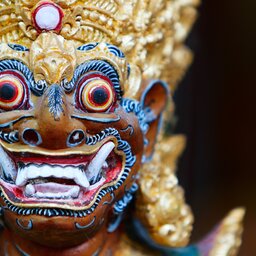 Indonesië-Bali-Balinees masker