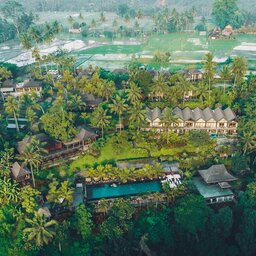 Indonesie-Ubud-Chapung-Sebali-resort-bovenaanzicht