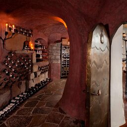 Italië-Sardinië-Noord-Hotel Cala Di Volpe-wijnkelder