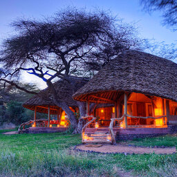 Kenia-Amboseli National Park-Elewana Tortilis Camp-tenten