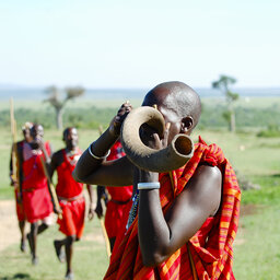 Kenia-Masai krijgers-hoogtepunt