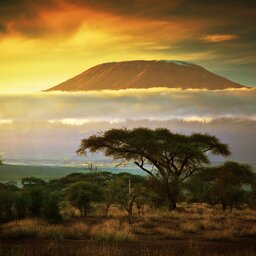 Kenia-Mount Kenya-hoogtepunt
