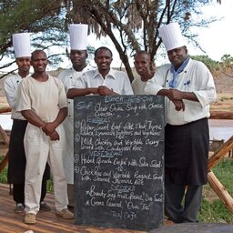Kenia-Samburu Game Reserve-Elephant Bedroom Camp-chefs