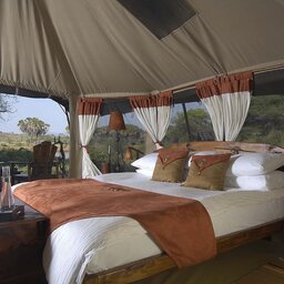 Kenia-Samburu Game Reserve-Elephant Bedroom Camp-tent binnen