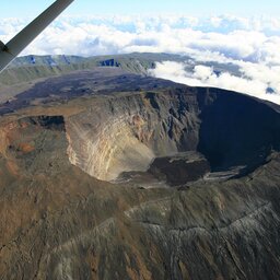 La Reunion-algemeen-helicoptervlucht