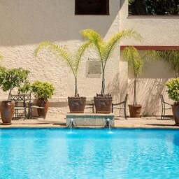 Malawi-Blantyre-Prontea Hotel Ryalls-zwembad