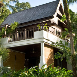 Maleisië-westkust-Pangkor-Laut-Resort-garden-villa