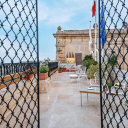 Malta-Hotel-Mdina-The Xara Palace-terras
