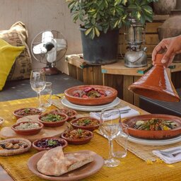 Marokko-Agafay-Woestijn-Inara-Camp-Gastronomie