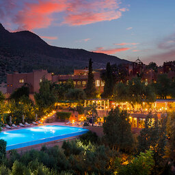 Marokko-Atlasgebergte-Kasbah-Tamadot-View