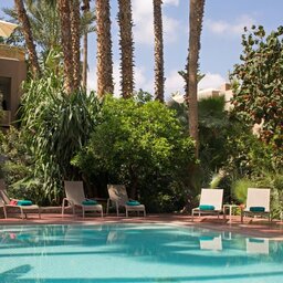 Marokko-Marrakesh-Les-Jardins- De-La-Medina-Pool-View