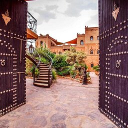 Marokko-Ouarzazate-Omgeving-Riad-Ksar-Ighnda-Gebouw-1