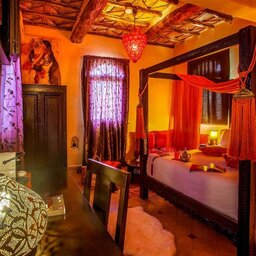 Marokko-Ouarzazate-Omgeving-Riad-Ksar-Ighnda-Kamer-1