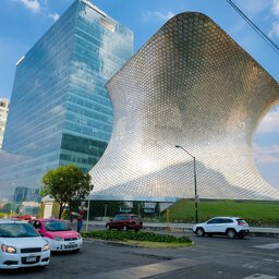 Mexico - Mexico city - The modern Soumaya museum of art in Mexico City