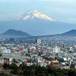 Mexico - Popocatepetl vulkaan - Mexico city