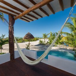 Mexico-Yucatan-Isla-Holbox-Hotels-Villas-HM-Palapas-Del-Mar-hangmat