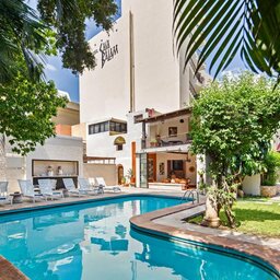 Mexico-Yucatan-Mérida-Hotels-Casa-del-Balam-zwembad