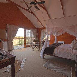 Namibië-Kalahari-Bagatelle-Kalahari-Lodge-kamer