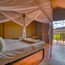 Namibie-Waterberg-hotel-Waterberg Plateau Lodge-Kamer-interieur