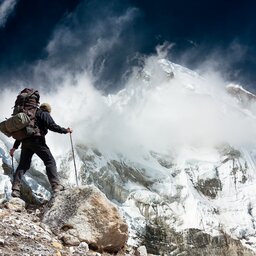 Nepal - Sagarmatha national park - Khumbu valley - Himalaya - Everest