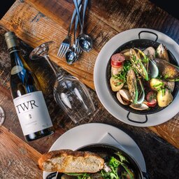 Nieuw-Zeeland-Marlborough-Hotels-Furneaux Lodge-restaurant eten