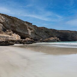 Oman-Dhofar Salalah-Alila Hinu Bay-strand