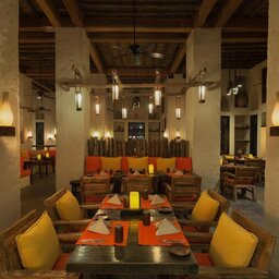 Oman-Musandam-Six Senses Zighy Bay-restaurant