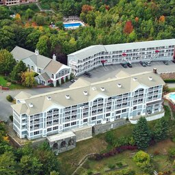 Oost-USA-Maine-Bluenose Inn-Luchtfoto