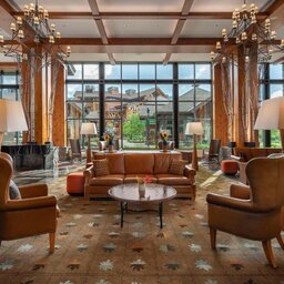 Oost-USA-Vermont-Stowe Mountain Lodge-Lobby