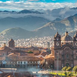 Peru, Plaza de armas, Adean Moutain, Cusco, Peru