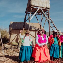 Peru-Titicacameer-Taquile-Uros-Eilanden-Bevolking-2