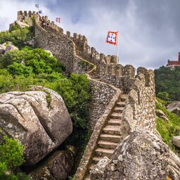 Portugal-Costa-de-Lisboa-Excursie-Bezoek-aan-Sintra-Castelo-dos-Mouros