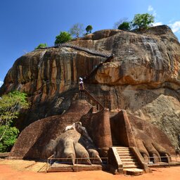 Sri Lanka-Sigiriya-hoogtepunt-lions rock