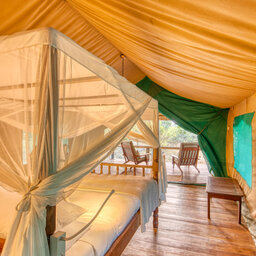 Tanzania-Katavi NP-Mbali-Mbali-Katavi-Lodge-tent-bed