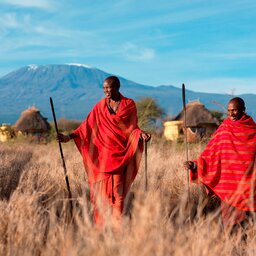 Tanzania-Mt Kilimanjaro en Masai